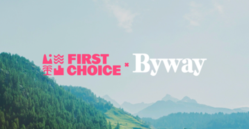 Byway and First Choice partner as 42% of UK holidaymakers seek alternatives to flying
